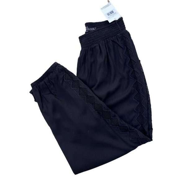 Volcom Cut and Run Soft Pants Black Size S - Picture 5 of 10